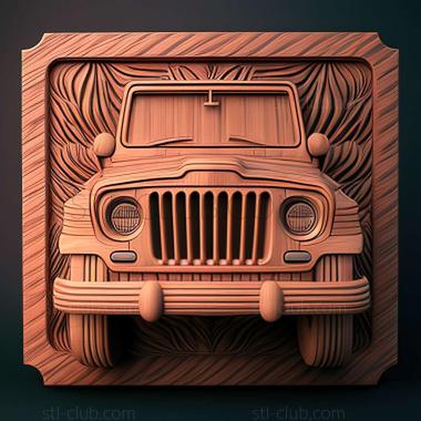 3D модель Jeepster Commando (STL)